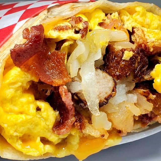 Sausage & Bacon.