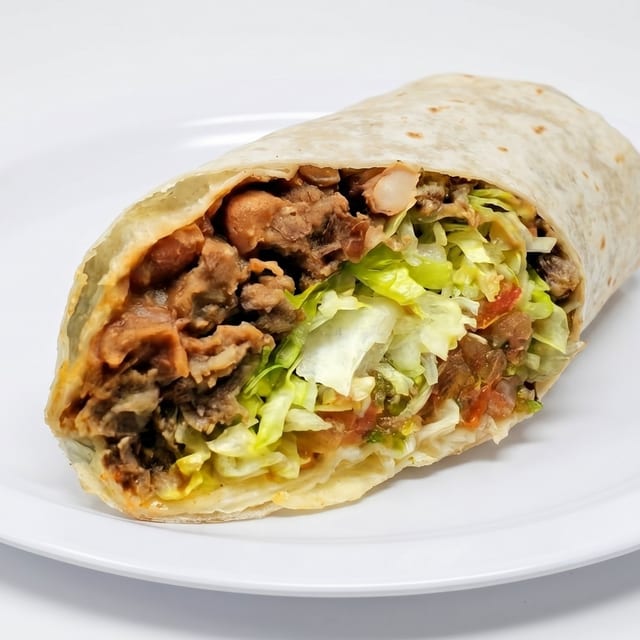 Carne Asada Burrito.