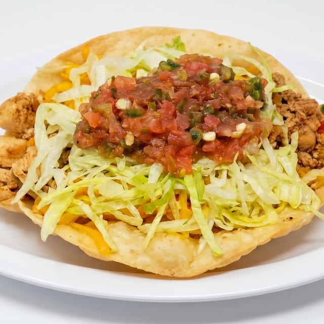 Two Chicken Tacos.