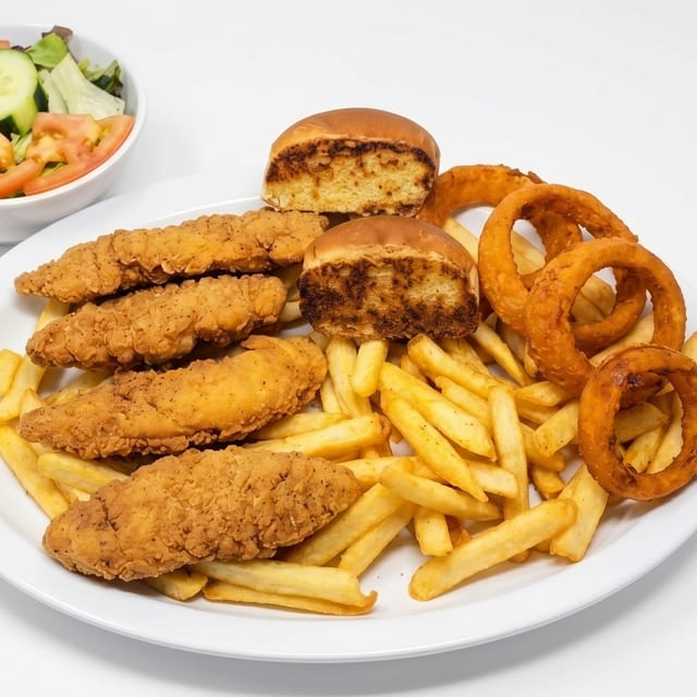 Chicken Strip Dinner Special.