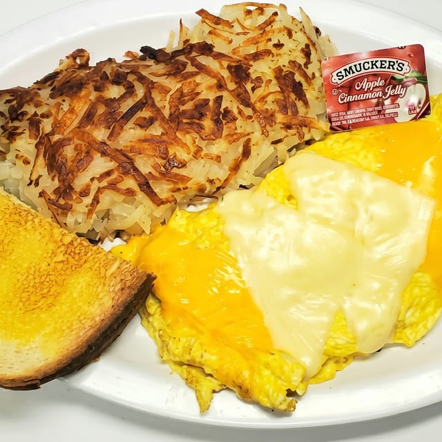 Cheese Omelette.
