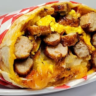 Sausage Breakfast Burrito