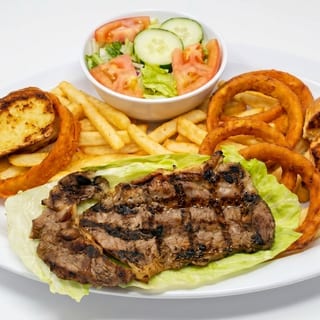 Steak Dinner Plate