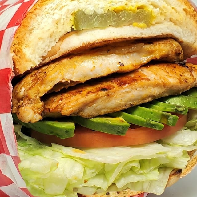California Chicken Sandwich.