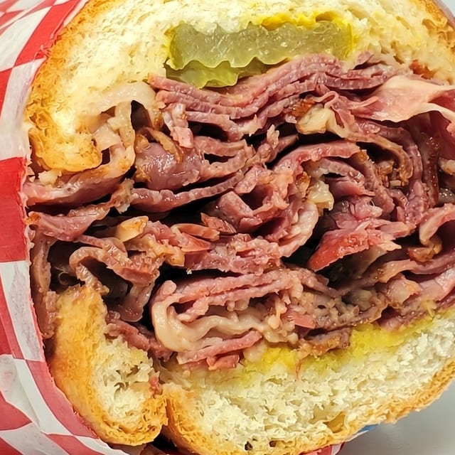 Pastrami Sandwich.