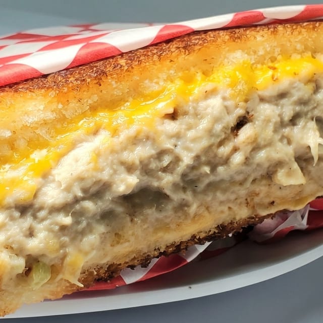 Tuna Melt Sandwich.