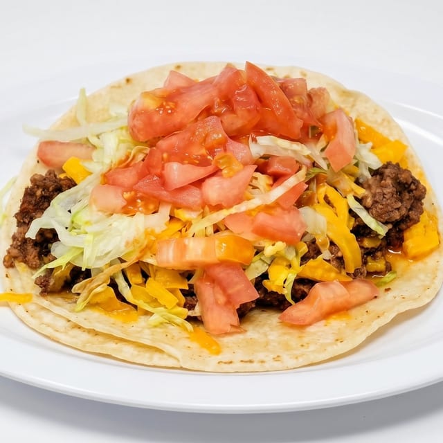 Ground Beef Taco.