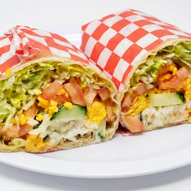 Salad Burrito.