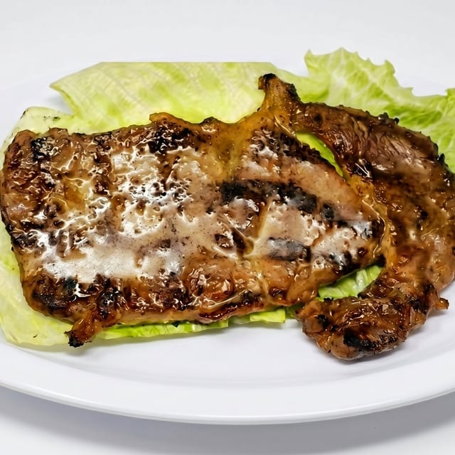 Side of Rib Eye Steak.