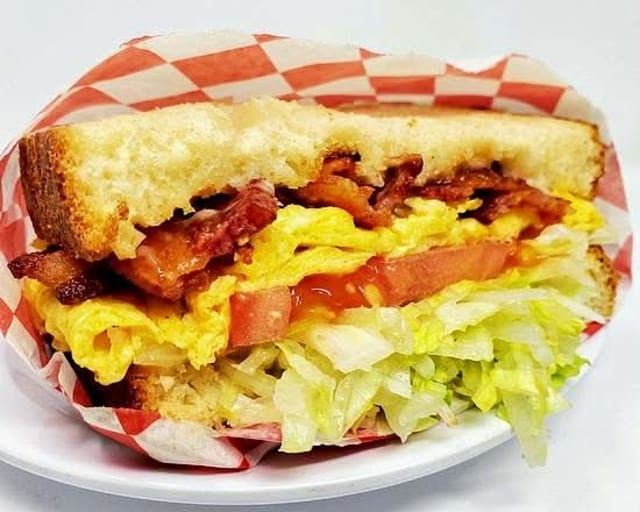 Bacon & Egg Sandwich.